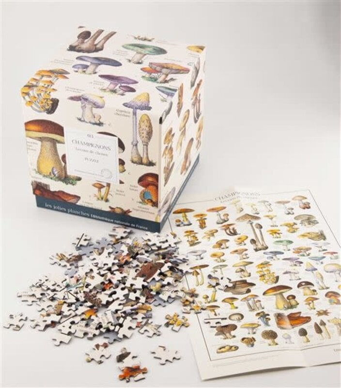 LES JOLIES PLANCHES Puzzle Champignons 1000 Pièces
