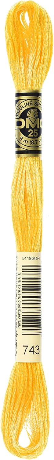 DMC 743 Mouline Gold Concept De 8M