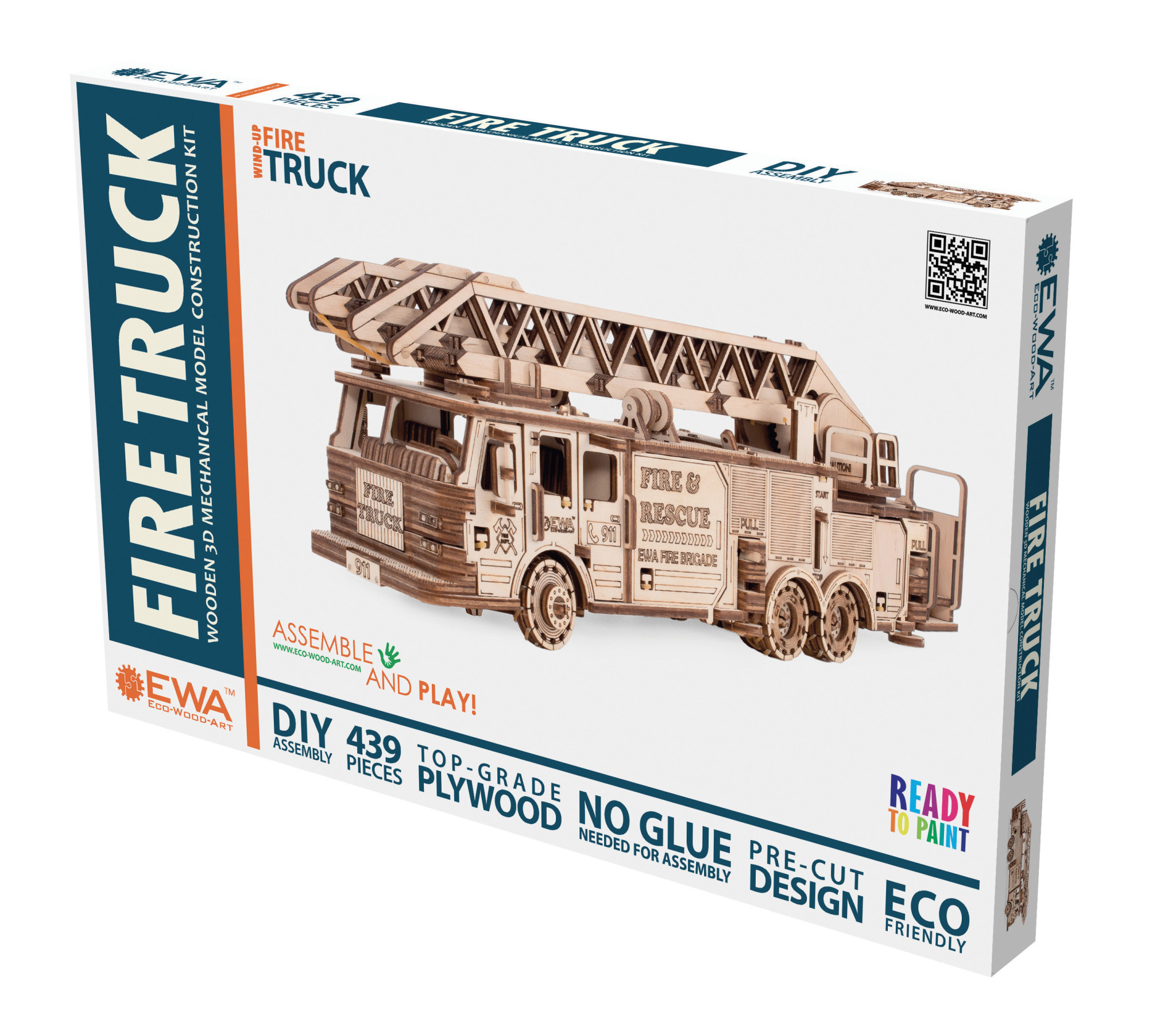 GRAINE CREATIVE Maquette 3D Camion De Pompier