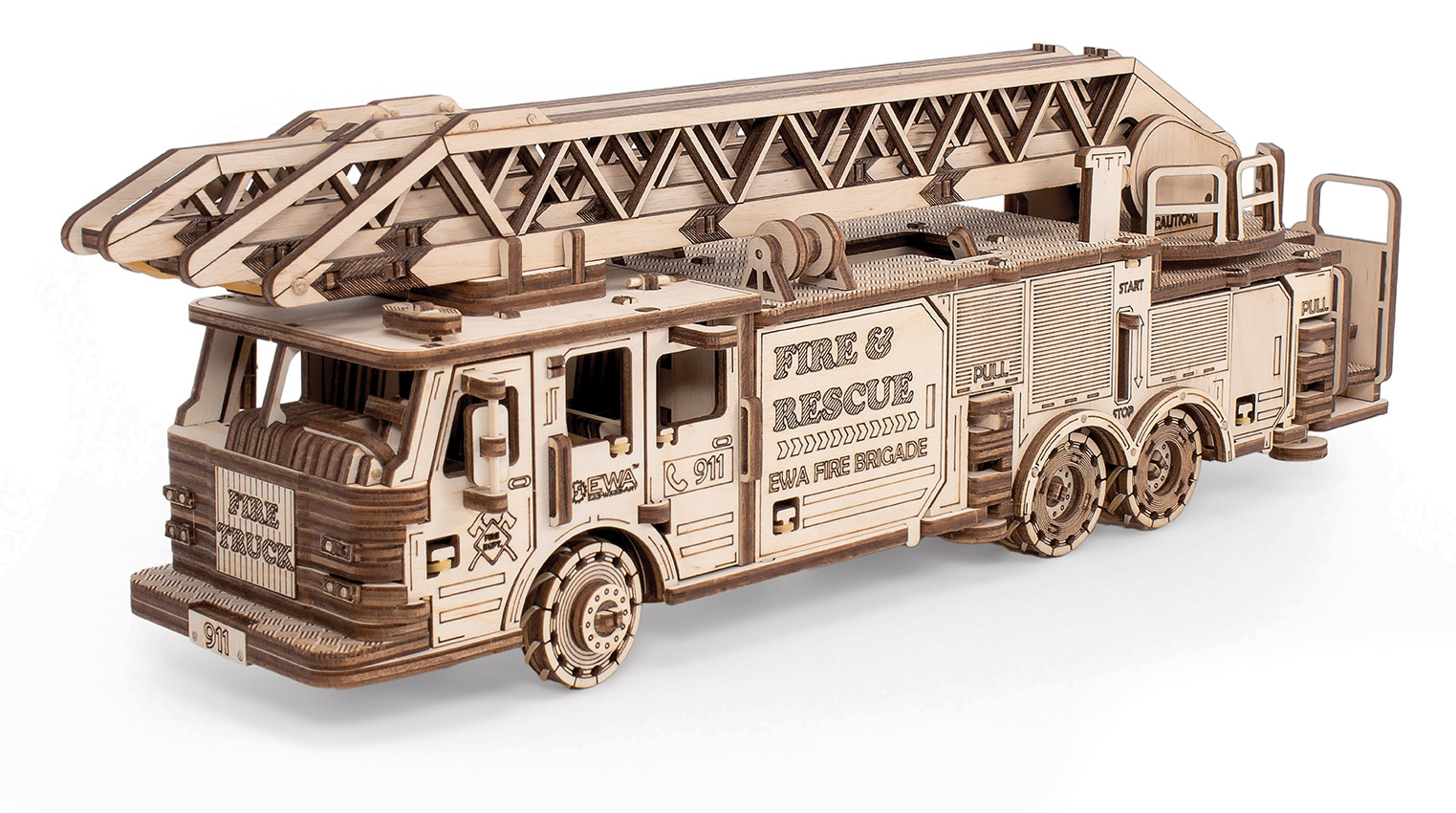 GRAINE CREATIVE Maquette 3D Camion De Pompier