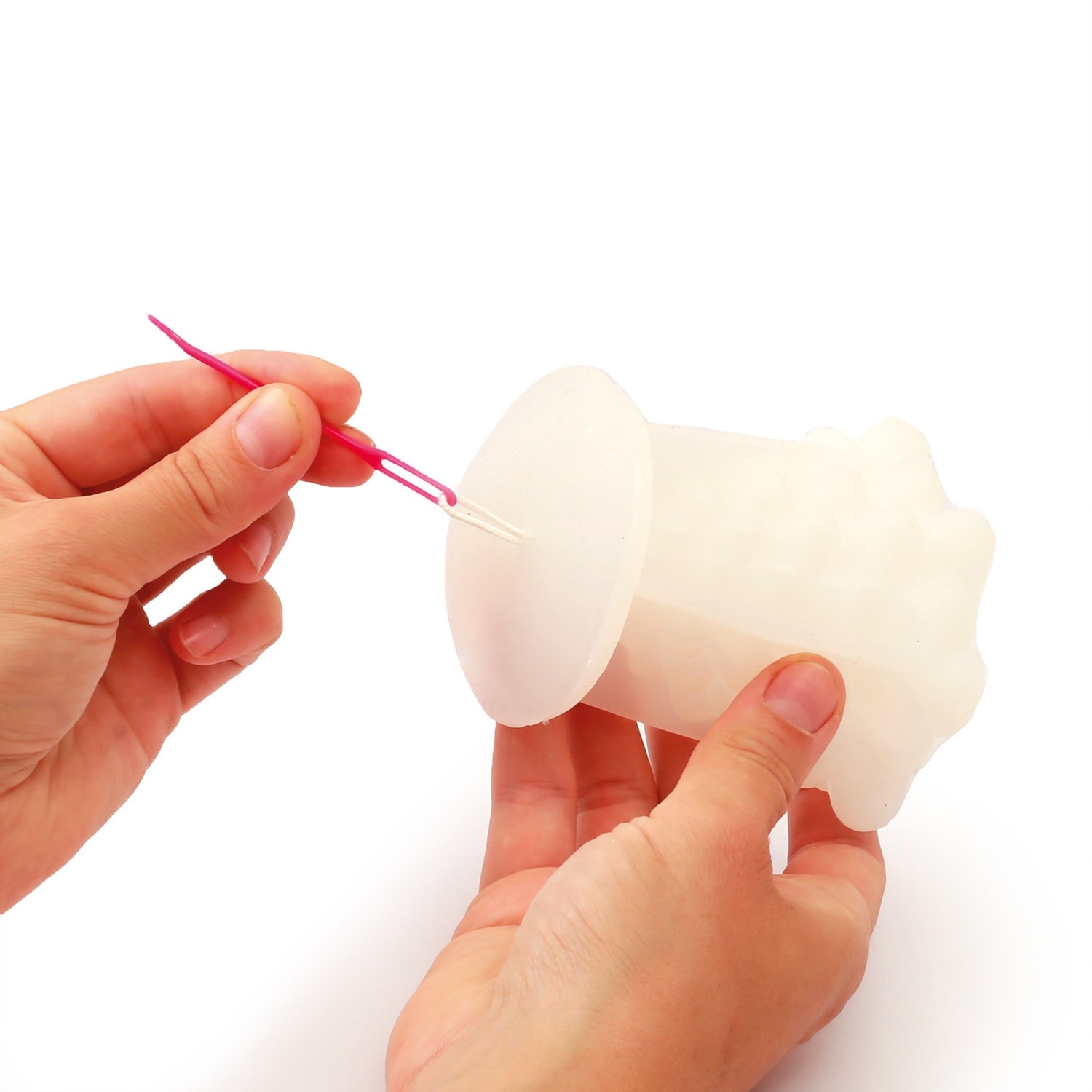 GRAINE CREATIVE Moule Bougie Silicone - Sapin - Diam 8.4 H 8.5 Cm