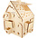 ARTEMIO Calendrier Avent Maison Pain D'Épices 26,5X23,5X33Cm