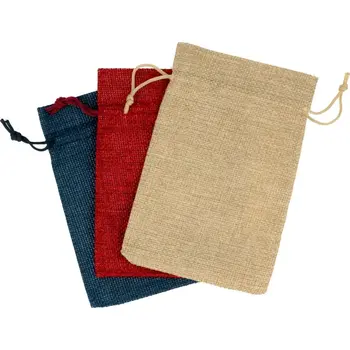 ARTEMIO Calendrier de l'Avent Sachets En Jute 10 x 15 cm