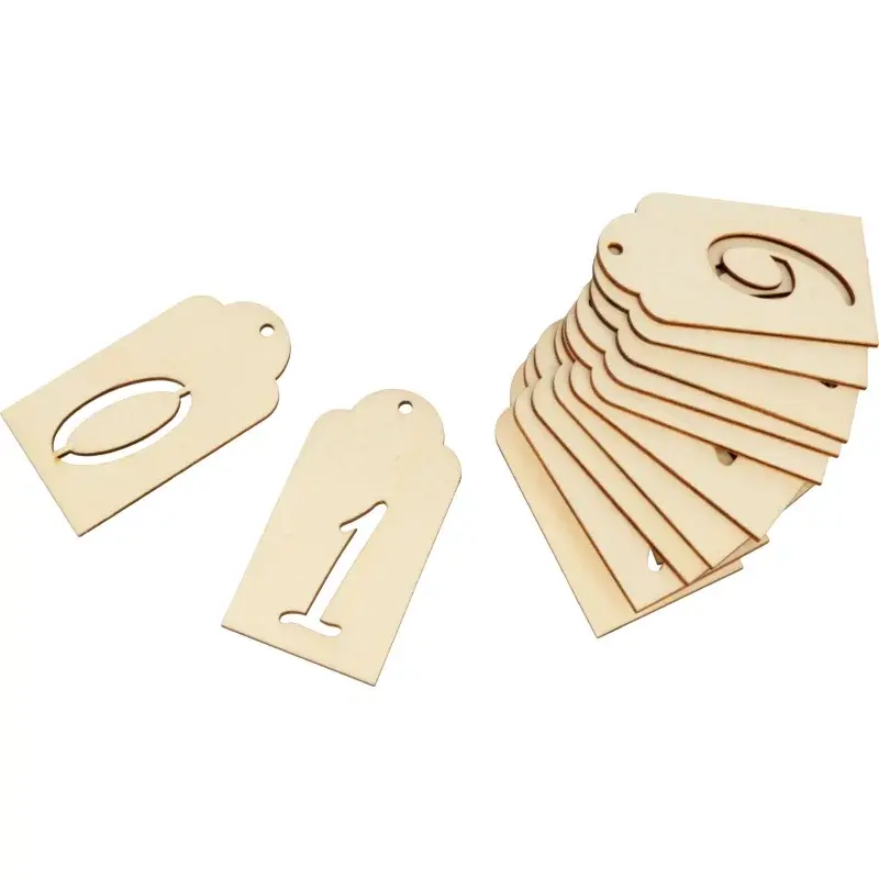 ARTEMIO Calendrier de l' Avent Boite Aux Lettres bois 20 x 28 x 9.5