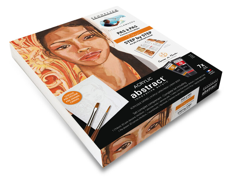 SENNELIER Set découverte Abstract Collaboration Titouan Lamazou portrait Dayu