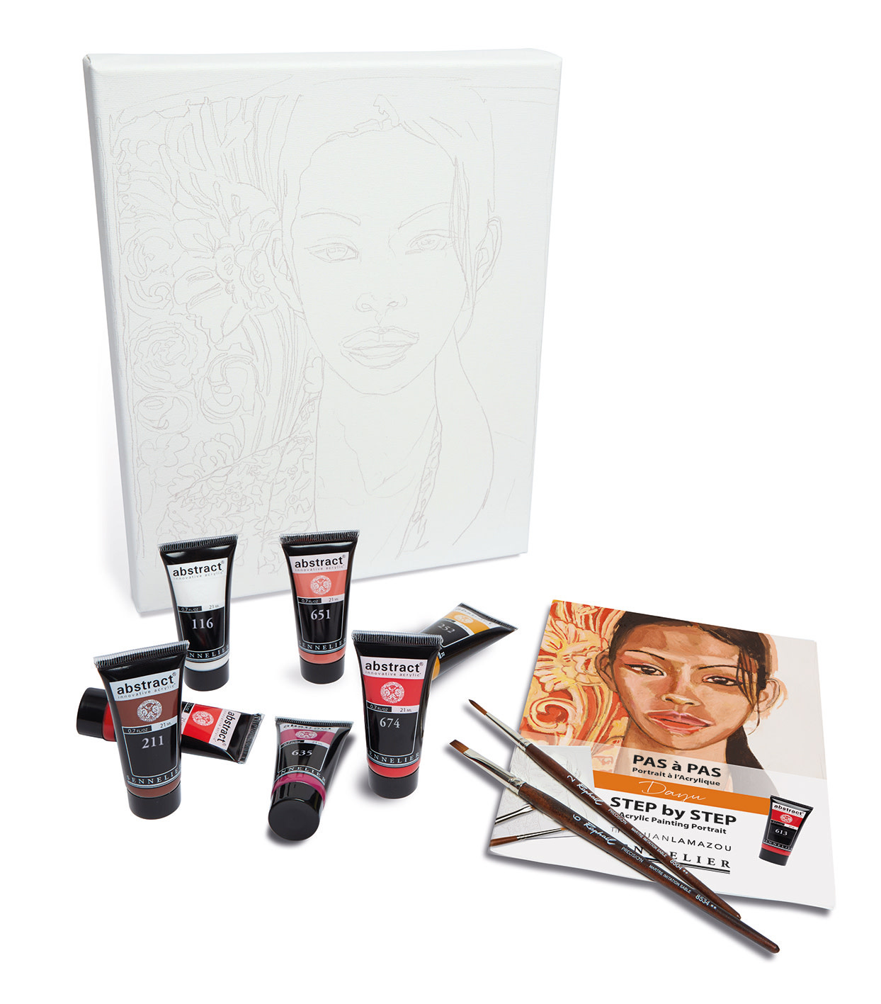 SENNELIER Set découverte Abstract Collaboration Titouan Lamazou portrait Dayu