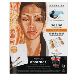 SENNELIER Set découverte Abstract Collaboration Titouan Lamazou portrait Dayu