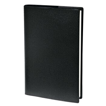 QUO VADIS Agenda Civil Note 24 Spiralé Impala rep semainier 16x24cm Noir