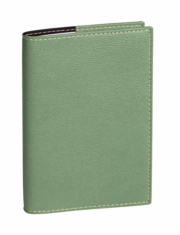 QUO VADIS Agenda Civil Président Club rep semainier 21x27cm  sauge