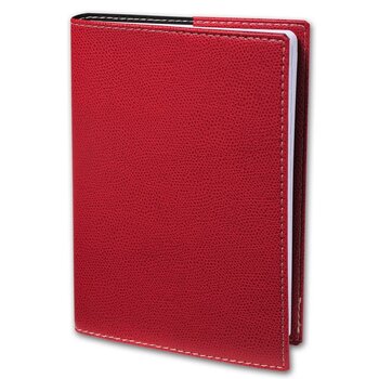 QUO VADIS Agenda Civil Président Club rep semainier 21x27cm  rouge
