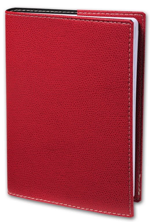 QUO VADIS Agenda Civil Président Club rep semainier 21x27cm  rouge