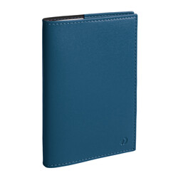 QUO VADIS Agenda Civil Ministre Prestige rep semainier 16x24cm FR Soho bleu acier