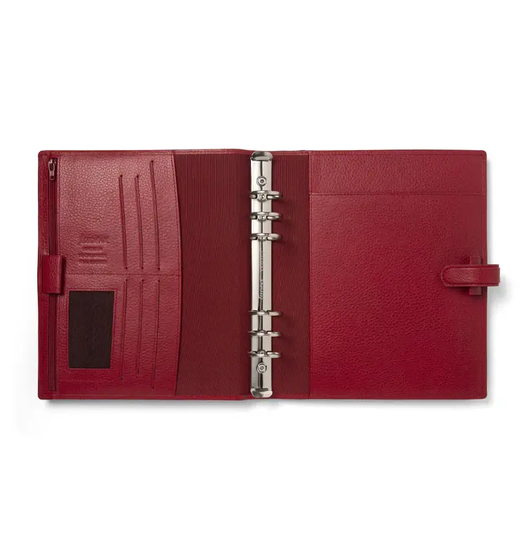 FILOFAX Organiseur Finsbury A5 Scarlet