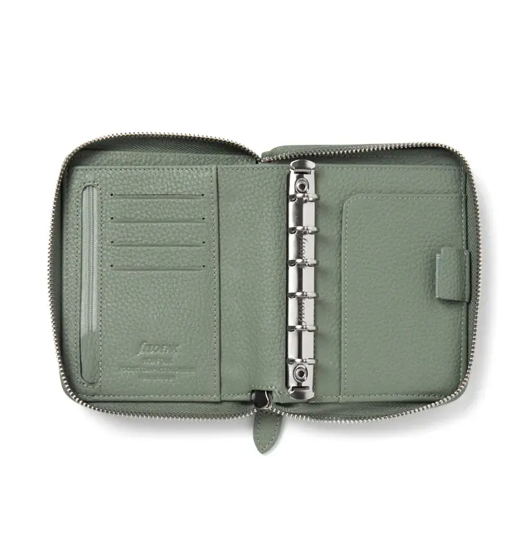 FILOFAX Organiseur Norfolk Pocket Compact Zip Sage
