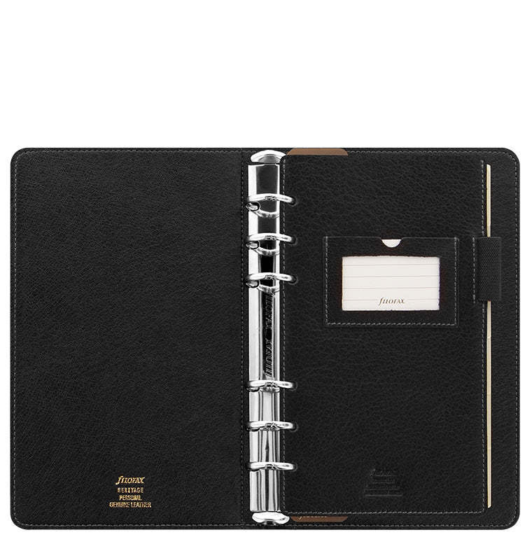 FILOFAX Organiseur Heritage Personal Black
