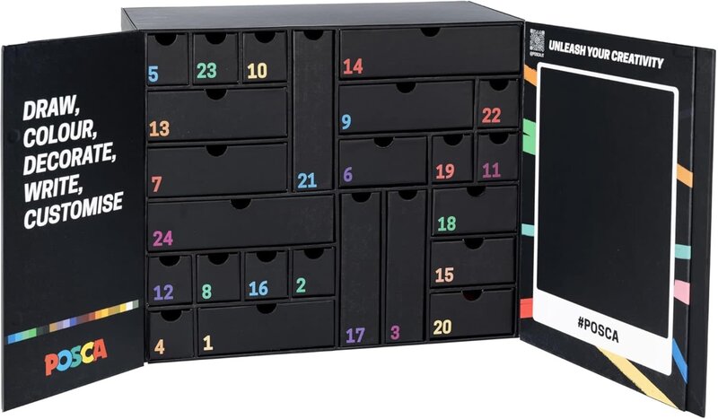 UNI-BALL Calendrier Posca 24 Produits 001