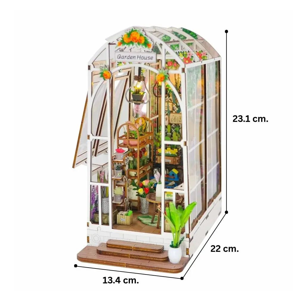 FIGURED'ART Book Nook - Serre et Fleurs