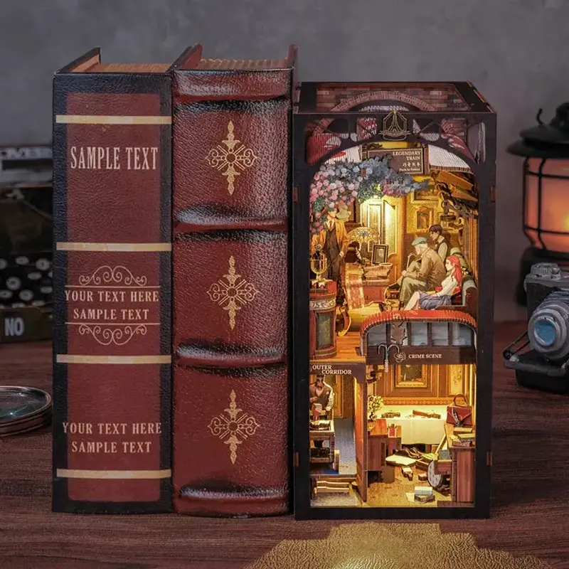 FIGURED'ART Book Nook - Mystère dans le Train (Type 4)