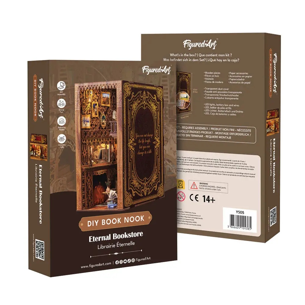 FIGURED'ART Book Nook - Librairie Éternelle