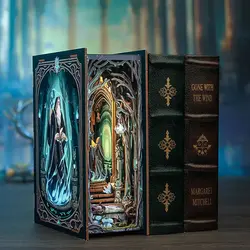 FIGURED'ART Book Nook - La Porte du Pays des Merveilles