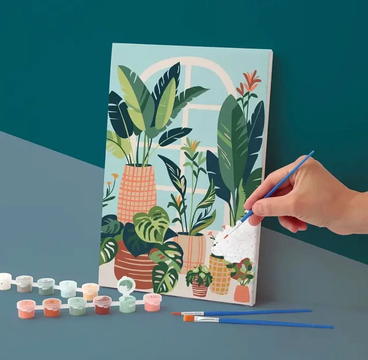 GRAINE CREATIVE Peinture Au Numero 20X30 Cm - Urban Jungle