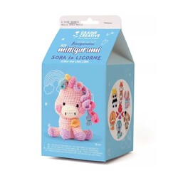GRAINE CREATIVE Kit Minigurumi Sora la Licorne 10cm