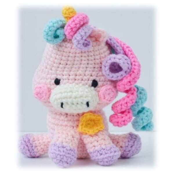 GRAINE CREATIVE Kit Minigurumi Sora la Licorne 10cm