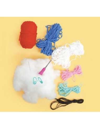 GRAINE CREATIVE Kit Minigurumi Chizu le Crabe 10cm