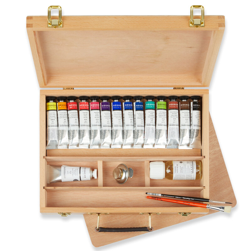 SENNELIER Coffret "La Gouache" 15 tubes 21 ml