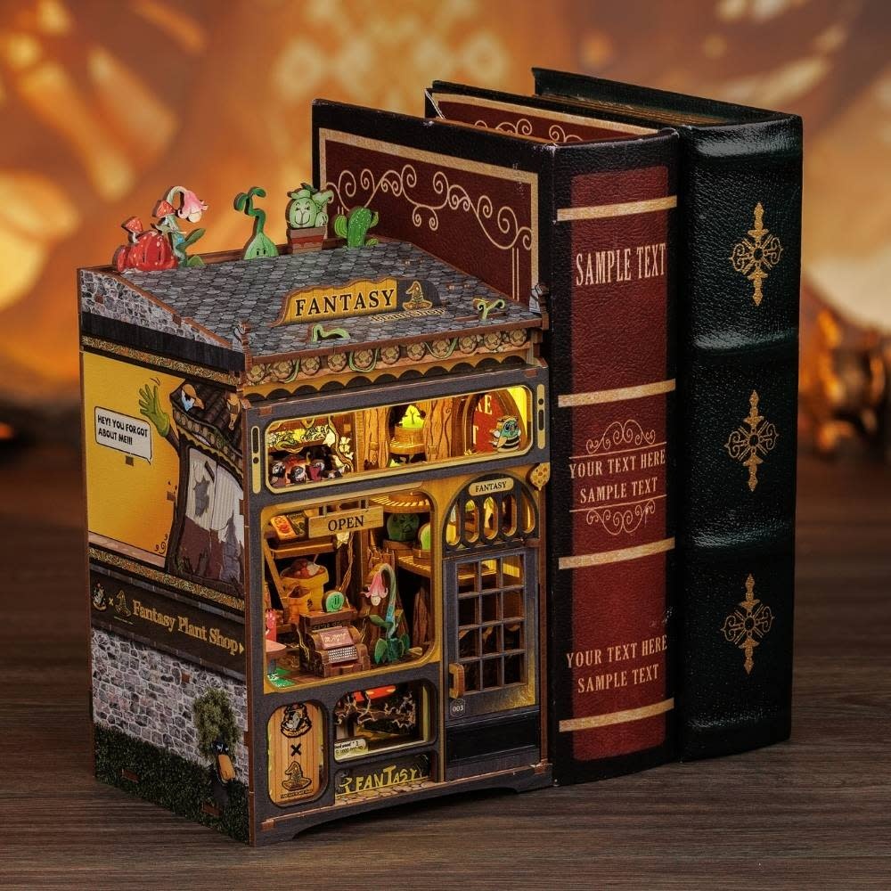 FIGURED'ART Book Nook - La Boutique des Plantes Enchantées