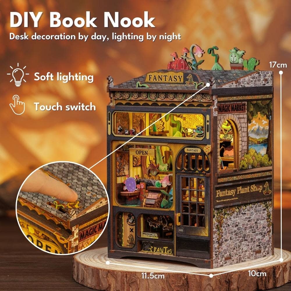 FIGURED'ART Book Nook - La Boutique des Plantes Enchantées