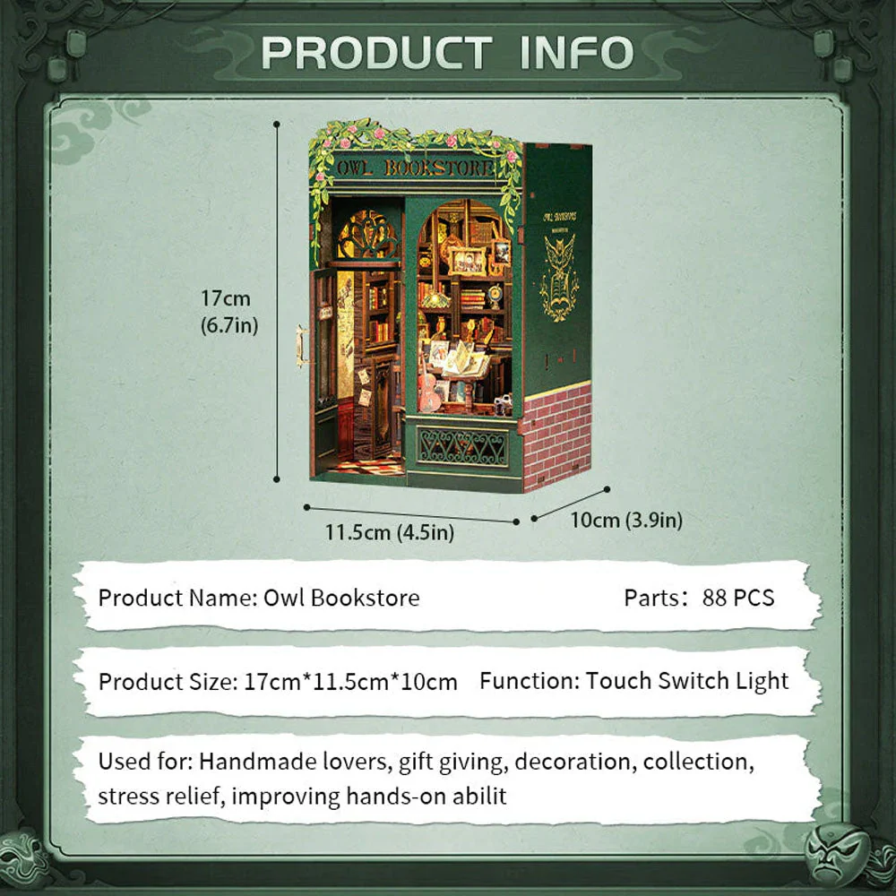 FIGURED'ART Book Nook - Librairie des Hiboux