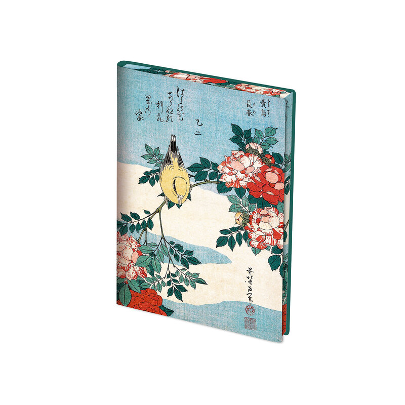 EDITIONS DU DESASTRE Le Musee - Carnet Souple A5 14x21cm 192p lignées 100g imprimé simili cuir - Hokusai - Rossignol