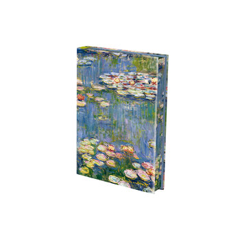 EDITIONS DU DESASTRE Le Musee - Carnet Luxe à élastique B6 12,5x18cm 144p lignées 120g - Monet - Nympheas