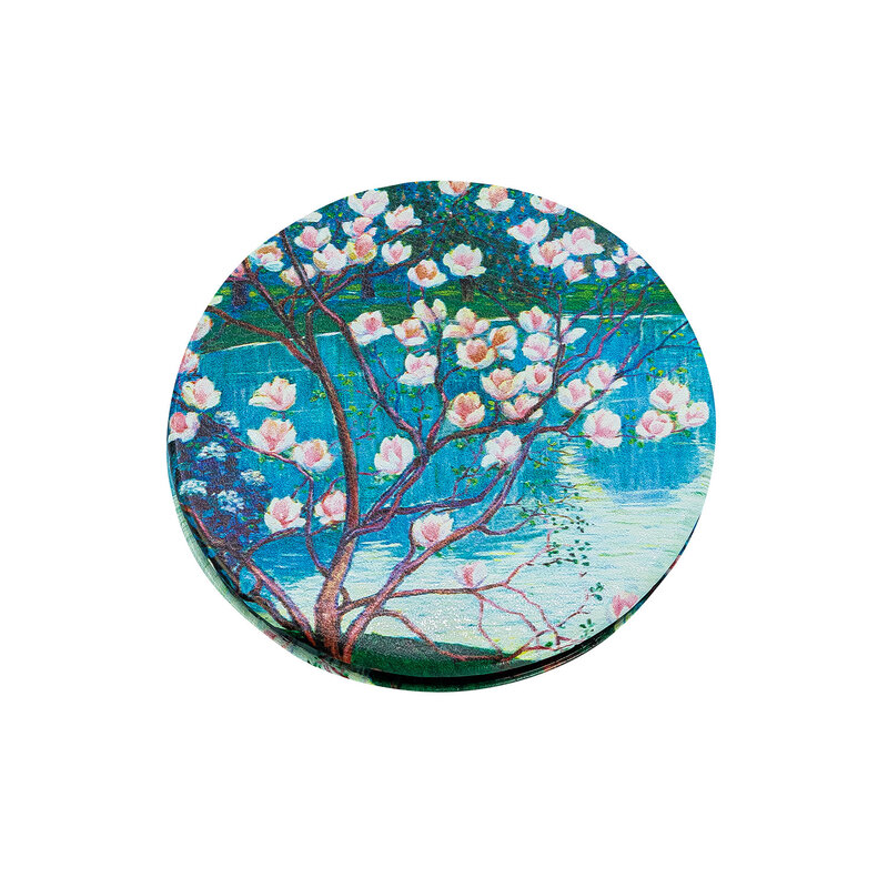 EDITIONS DU DESASTRE Le Musee - Miroir ∅ 8cm- List - Magnolia