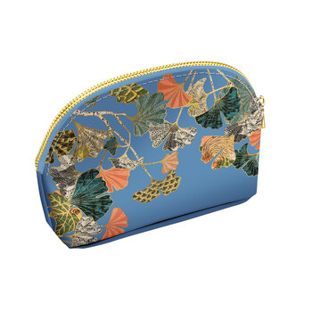 EDITIONS DU DESASTRE Pepakura- Trousse Demi Lune  simili cuir 19x17x9cm - Gingko