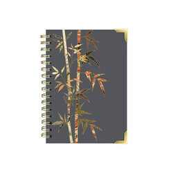 EDITIONS DU DESASTRE Pepakura- Carnet À Spirales A5 14,8x21cm 192p lignées 100g - Bambou