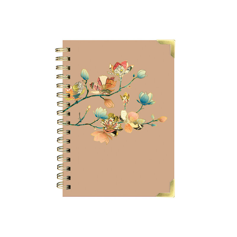 EDITIONS DU DESASTRE Pepakura- Carnet À Spirales A5 14,8x21cm 192p lignées 100g - Magnolia