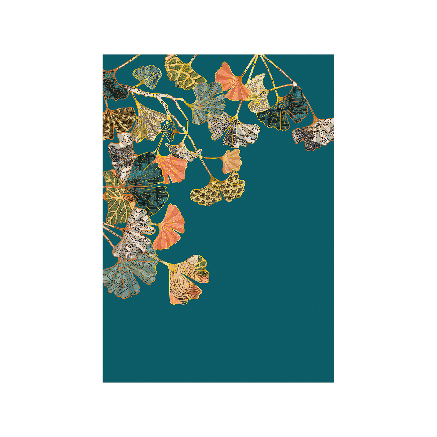 EDITIONS DU DESASTRE Pepakura- Cahier A5 15x21cm 48p lignées 80g - Gingko