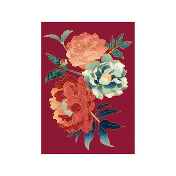 EDITIONS DU DESASTRE Pepakura- Cahier A5 15x21cm 48 pages lignées 80g - Pivoine