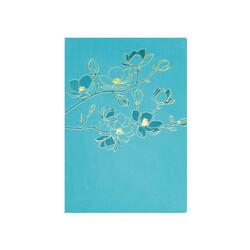 EDITIONS DU DESASTRE Pepakura- Carnet Souple A5 15x21cm simili cuir 192p lignées - Magnolia