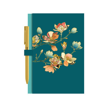 EDITIONS DU DESASTRE Pepakura- Carnet B7 12,5x8cm - 192p lignées avec stylo - Magnolia