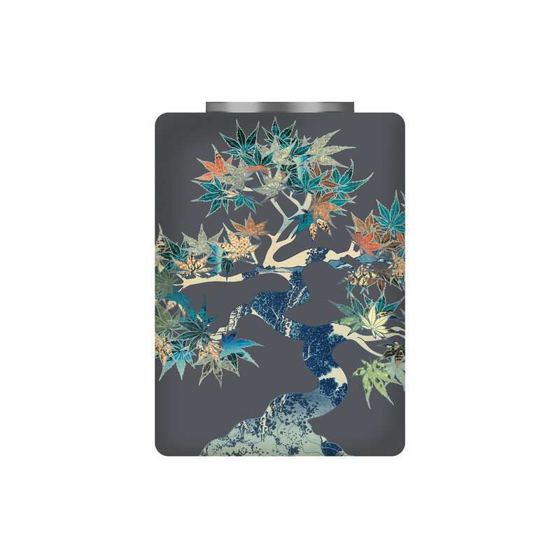 EDITIONS DU DESASTRE Pepakura- Miroir 8x6x1cm double miroir - Erable