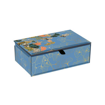 EDITIONS DU DESASTRE Pepakura- Boîte En Verre 18x13x6cm doublé velours - Gingko