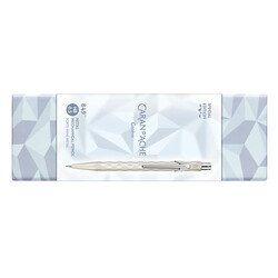 CARAN D'ACHE Porte-mine 849™ Noël 2025 Blanc, 0.5mm, en écrin carton Alpine Frost