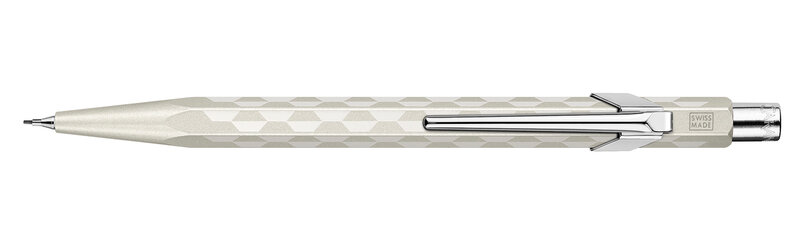 CARAN D'ACHE Porte-mine 849™ Noël 2025 Blanc, 0.5mm, en écrin carton Alpine Frost