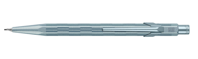 CARAN D'ACHE Porte-mine 849™ Noël 2025 Bleu, 0.5mm, en écrin carton Alpine Frost