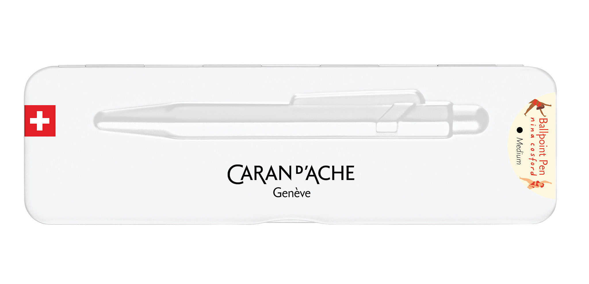 CARAN D'ACHE Stylo bille 849™ Nina Cosford avec étui slimpack