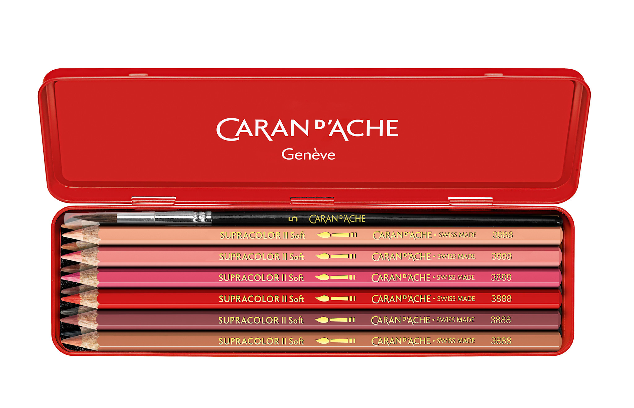 CARAN D'ACHE Set créatif Nina Cosford ass. 12 pcs + 1 pinceau