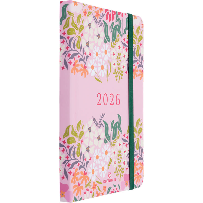 OBERTHUR Agenda Semainier 15 Fsc Anahita Rose